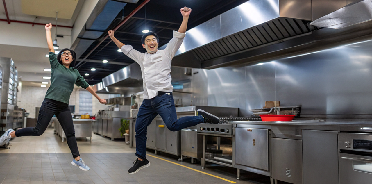 asian-singapore-man-and-woman-in-their-30-s-jump-f 1